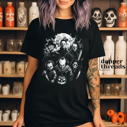 Horror Classics Halftone Tee