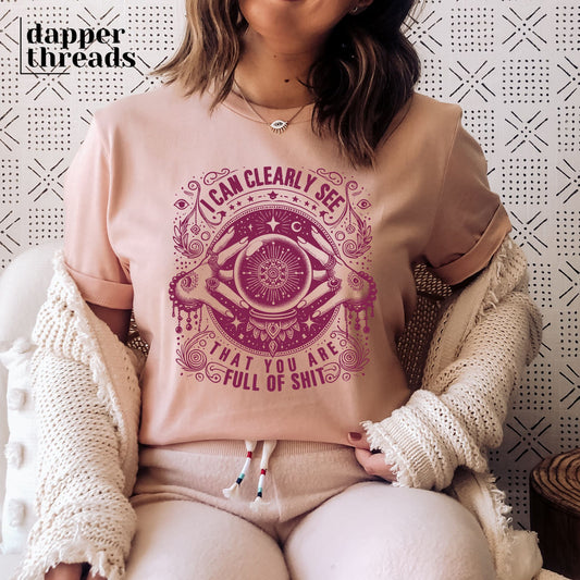 I Can Clearly See Crystal Ball Tee