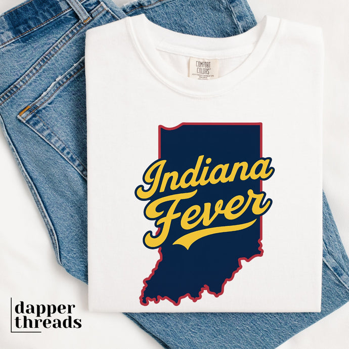 Indiana Fever State Outline Tee