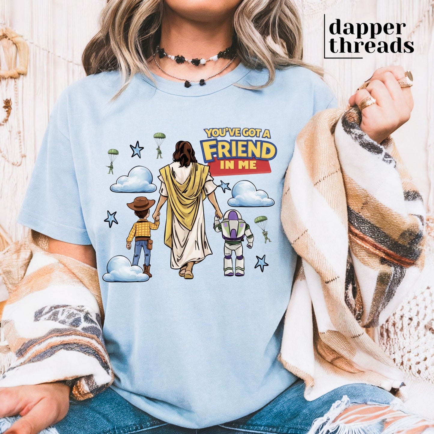 Jesus You've Got A Friend Tee
