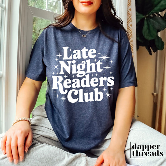 Late Night Readers Club Tee