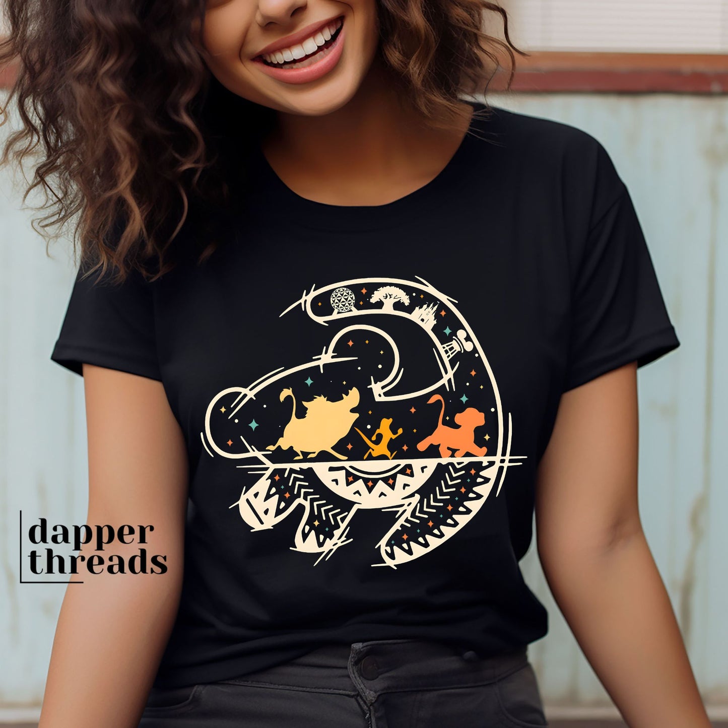 Lion Friends Silhouette Tee