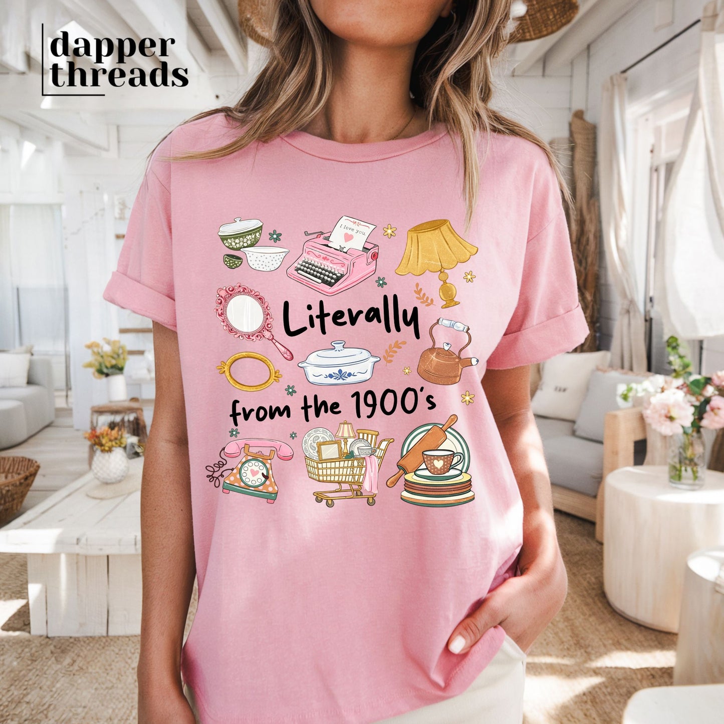 Literally From The 1900s Vintage Tee