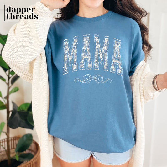 Mama Chinoiserie Coquette Tee