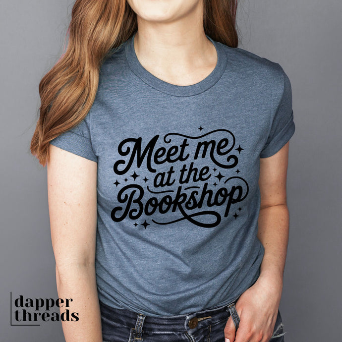 Meet Me At The Bookshop Tee