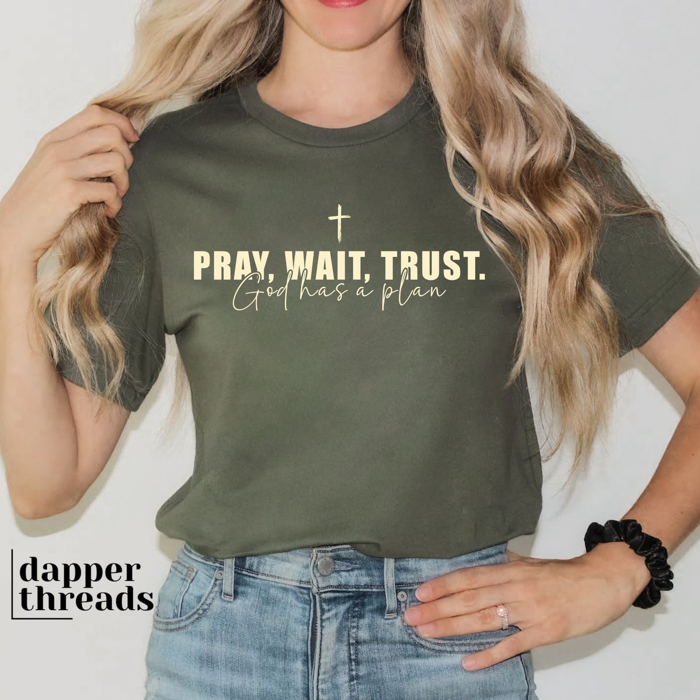 Pray Wait Trust Tee