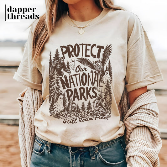 Protect Our National Parks Where Legends Tee