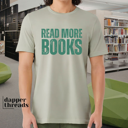 Read More Books Block Tee