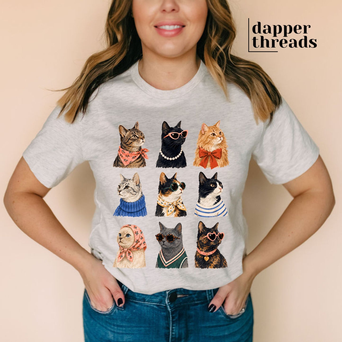 Stylish Cats Tee