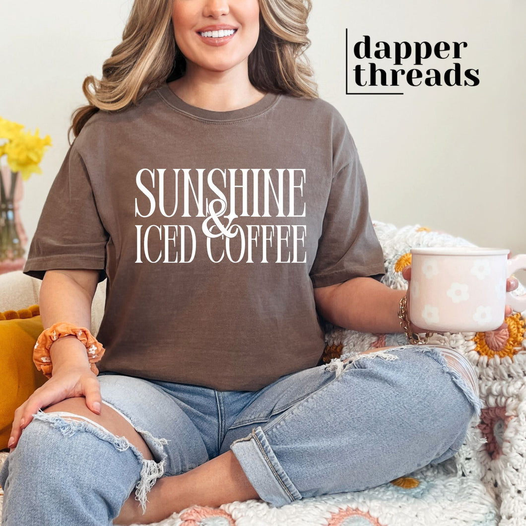 Sunshine Iced Coffee Tee