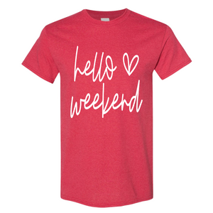 Hello Weekend Tee