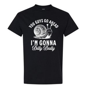 Dilly Dally Snail Tee