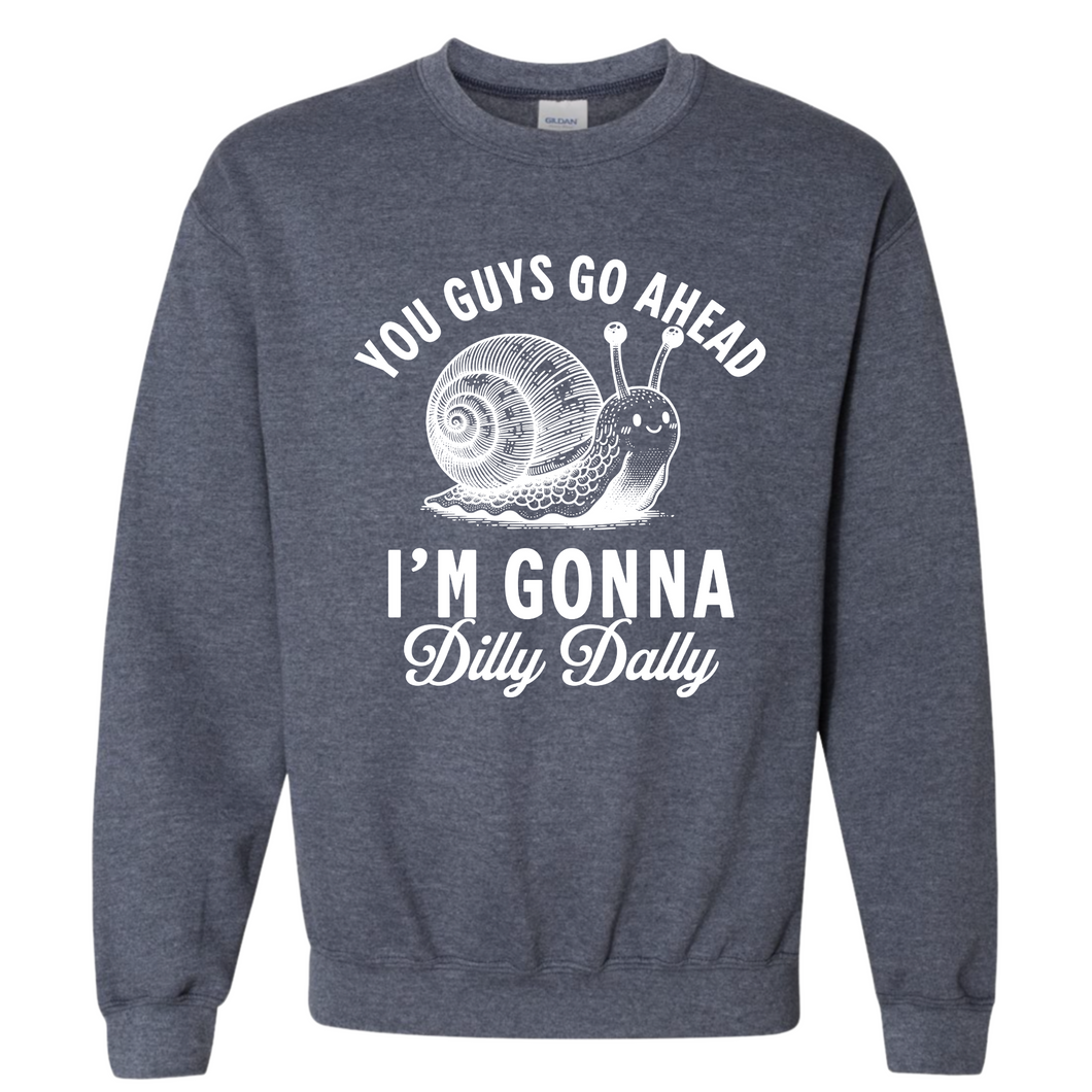 Dilly Dally Snail Sweatshirt