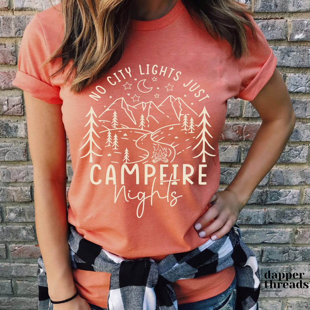 No City Lights Just Campfire Nights
