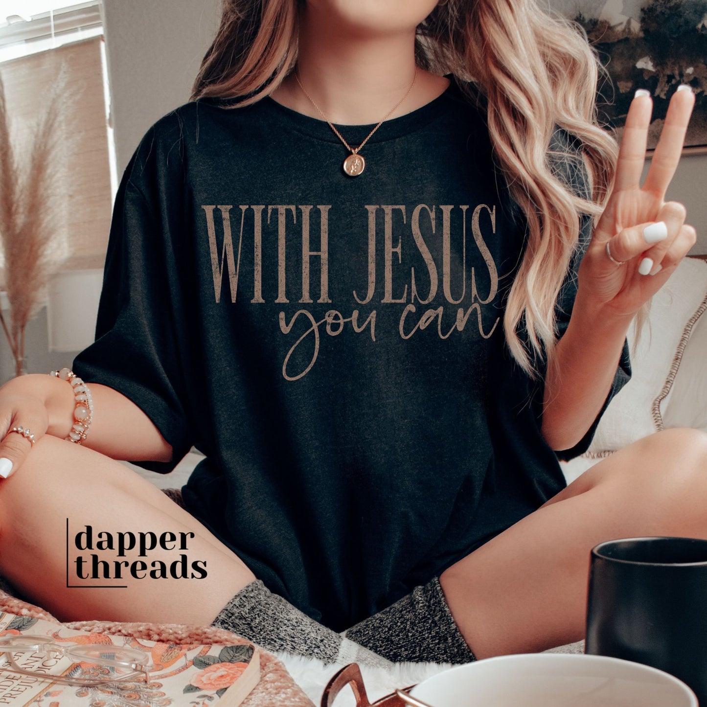 With Jesus You Can Tee
