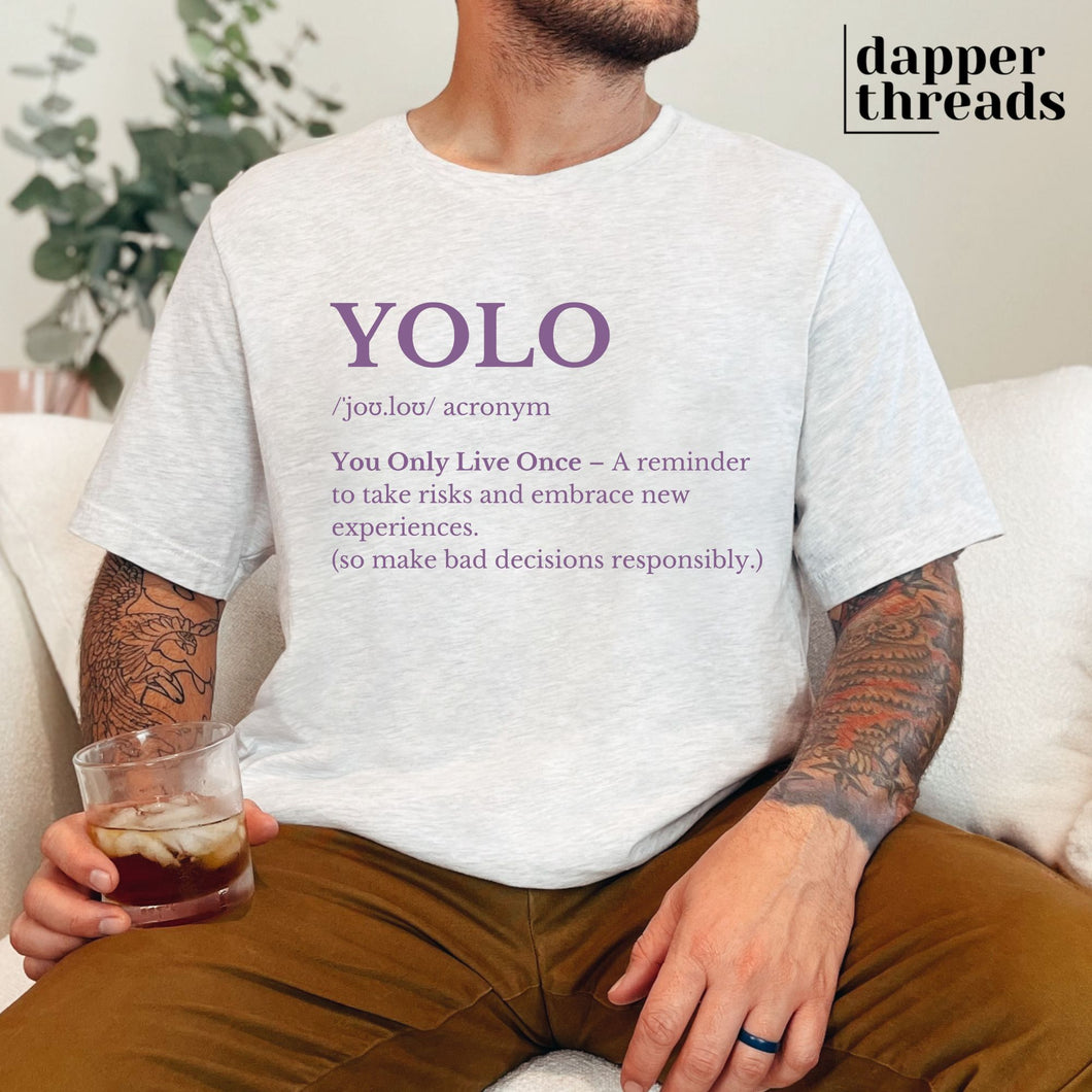 YOLO Definition Tee