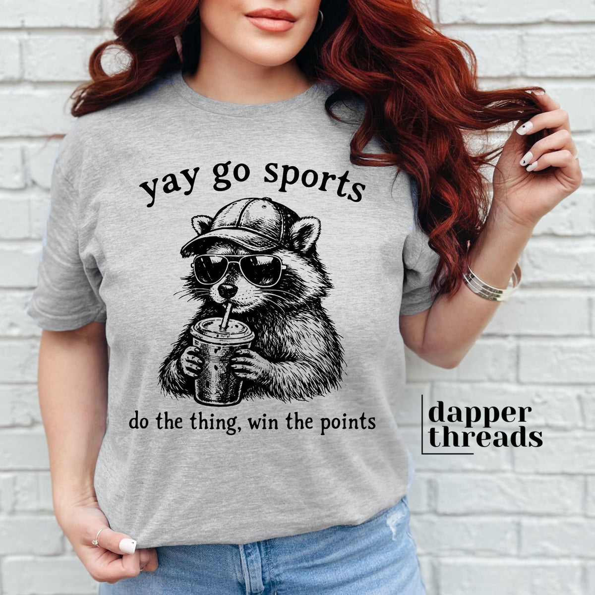 Yay Go Sports Raccoon Tee