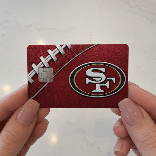 49ers Football Credit Card Skin