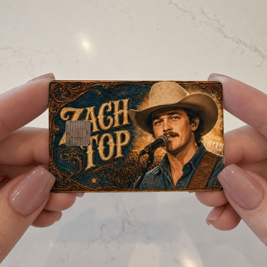 Zach T Music Credit Card Skin - FREE SHIPPING