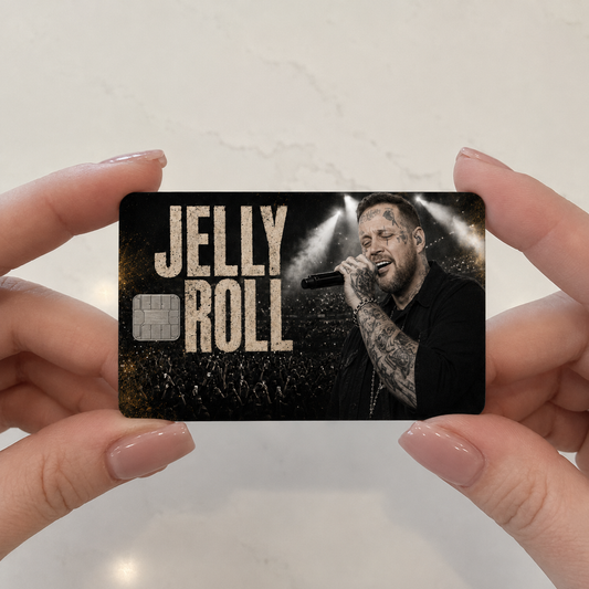 Jelly Roll Music Concert Credit Card Skin - FREE SHIPPING